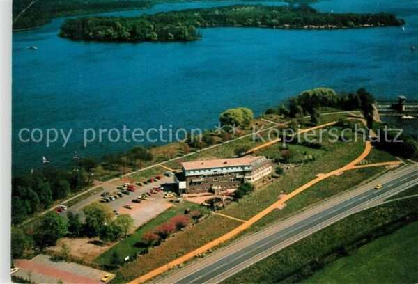 Haltern See Hotel Restaurant Seestern Fliegeraufnah