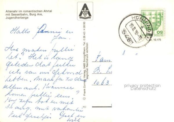 Altenahr Fliegeraufnahme Orts und Teilansichten – Bild 2
