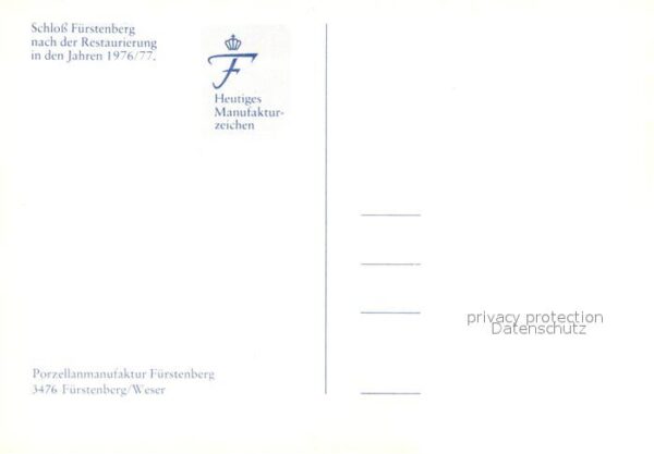 Fuerstenberg Weser Schloss Fürstenberg – Bild 2