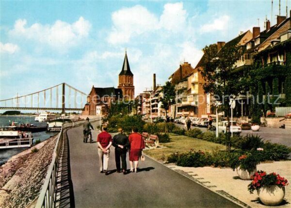 Emmerich Rhein Rheinpromenade Kirche