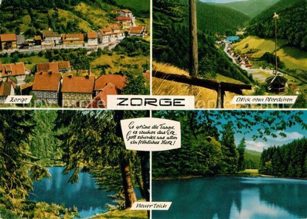 Zorge Ortsansicht Blick vom Pferdchen Neuer T
