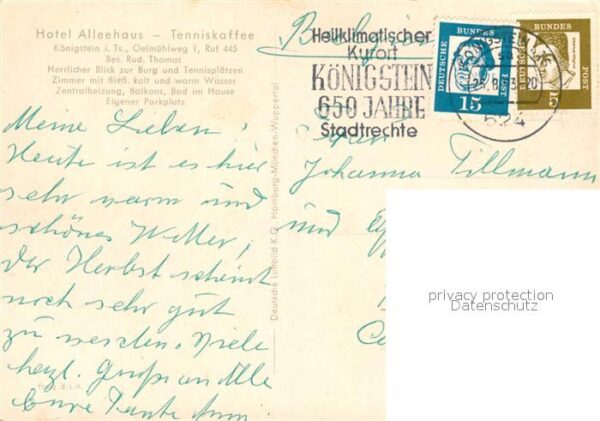 Koenigstein Taunus Hotel Alleehaus – Bild 2