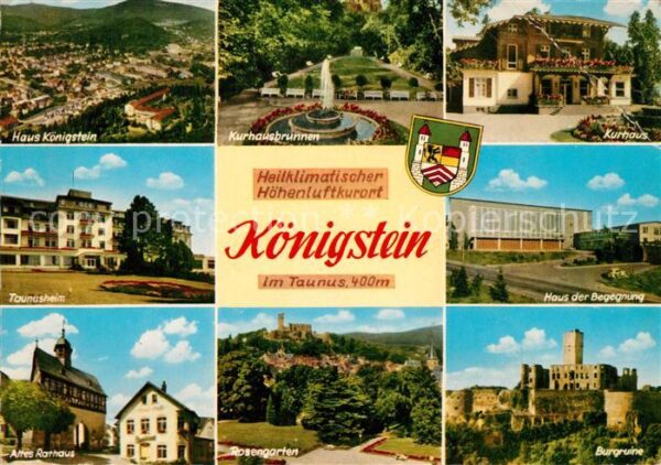 Koenigstein Taunus Haus Königstein Kurhausbrunnen Kurhaus