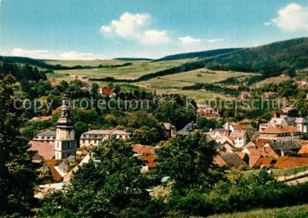 Bad Salzschlirf Panorama Kirche