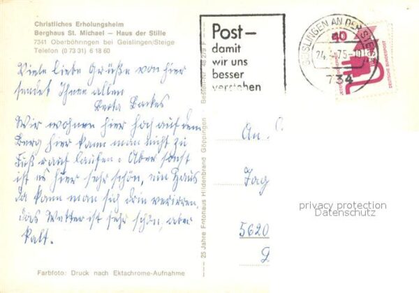 Oberboehringen Christliches Erholungsheim Berghaus San – Bild 2