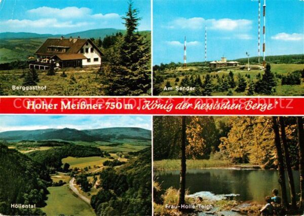 Hoher Meissner Berggasthof Sndr Höllental Frau Holle T