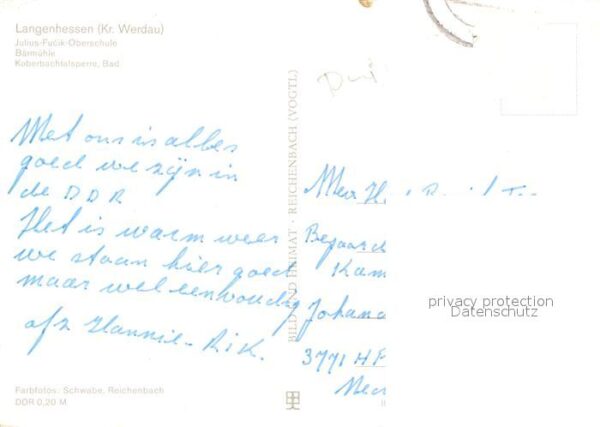 Langenhessen Julius Fucik Oberschule Koberbachtalspe – Bild 2