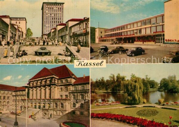 Kassel Treppenstraße Rathaus Hauptbahnhof Inse