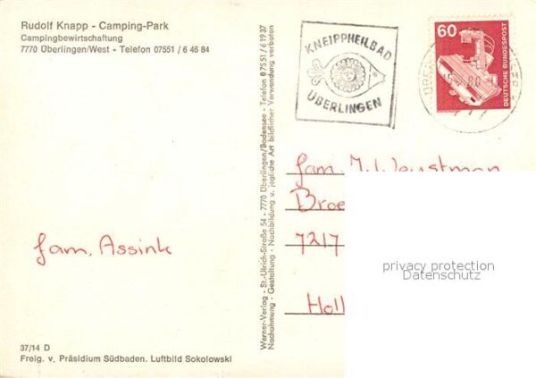 Ueberlingen Bodensee Rudolf Knapp Camping Park – Bild 2