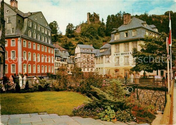 Monschau Rotes Haus Burgruine Haller