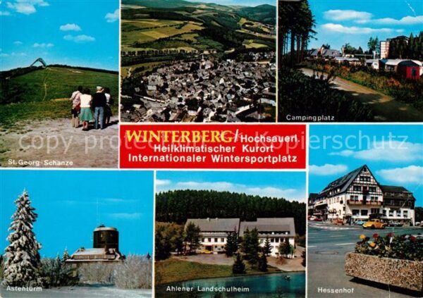Winterberg Hochsauerland Sankt Georg Schanze Campingplatz Hessen