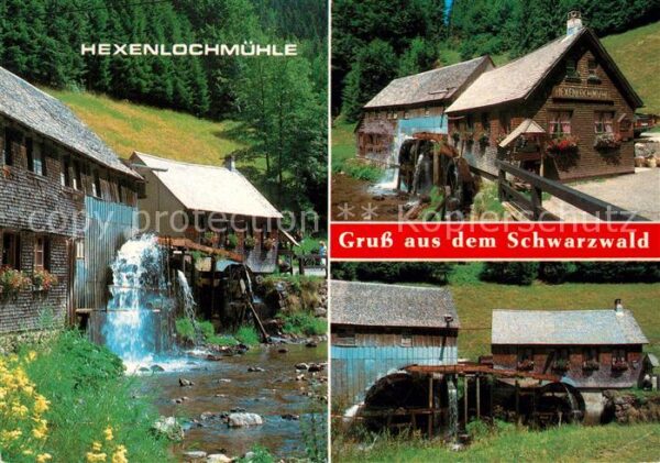 Hexenlochmuehle Einzige zweirädrige Mühle