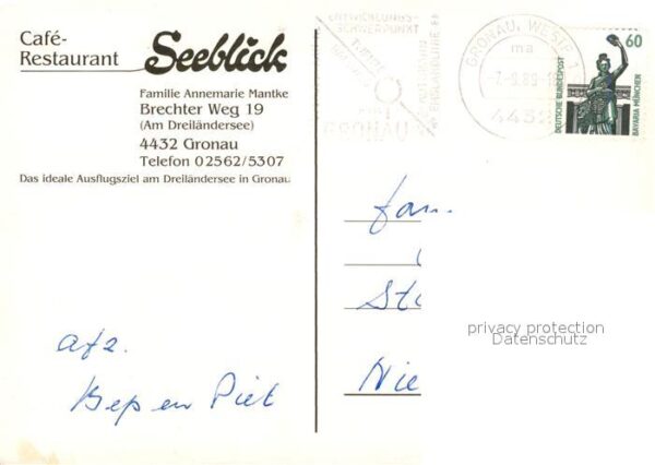 Gronau Westfalen Cafe Restaurant Seeblick – Bild 2