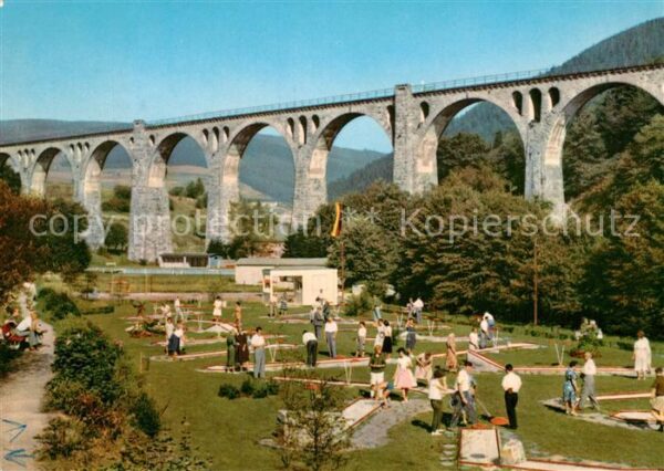 Willingen Sauerland Kleingolfplatz Viadukt