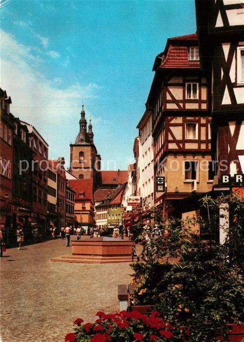 Fulda Fußgängerzone Marktstraße