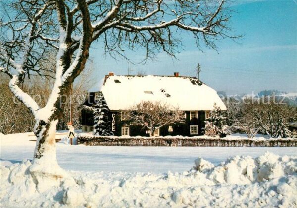 Holzschlag Bonndorf Pension Cafe Reichenbächle Winter