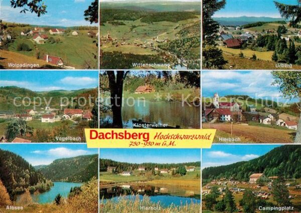 Dachsberg Suedschwarzwald Wolpadingen Wittenschwand Urberg Campin