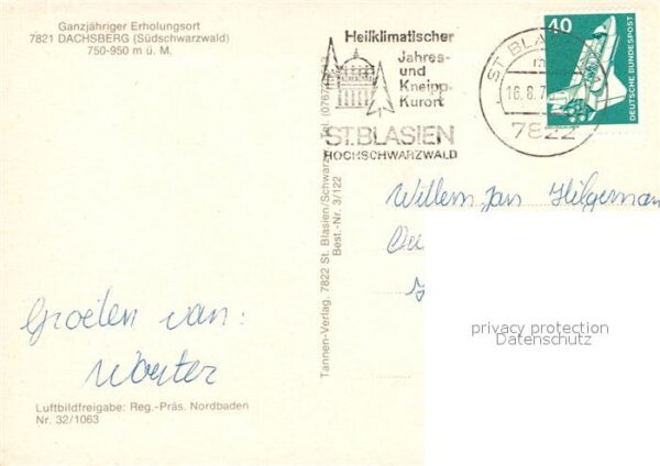 Dachsberg Suedschwarzwald Wolpadingen Wittenschwand Urberg Campin – Bild 2