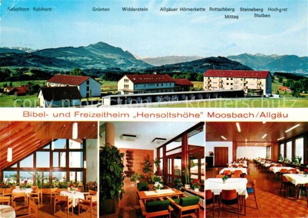 Moosbach Memmingen Bibel Freizeitheim Hensoltshöhe
