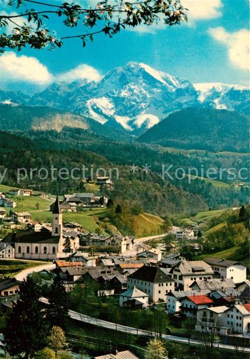 Marktschellenberg Panorama Hoher Göll Brett