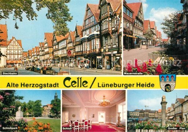 Celle Niedersachsen Stechbahn Mauernstraße Schlosspark Schl