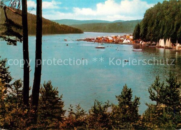Sorpesee Sauerland Talsperre Campingplatz