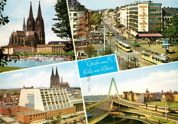 Koeln Rhein Dom Hohenzollernring Opernhaus Severins