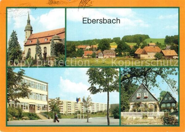 Ebersbach Sachsen Kirche Neubaugebiet Oberland Umgebindeh
