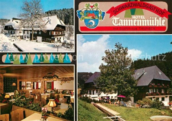 Grafenhausen Schwarzwald Gasthaus Hotel Tannenmühle
