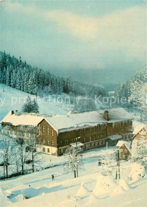 Krkonose Winterlandschaft