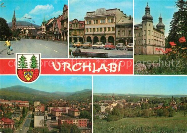Vrchlabi Schloss Rathaus Panoramen