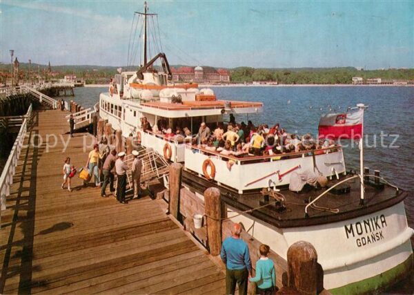 Zoppot Sopot Fährschiff Monika Gdansk