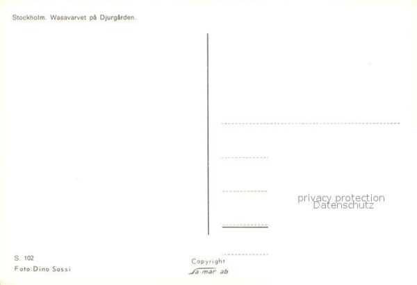Stockholm Wasavarvet Djurgardene – Bild 2