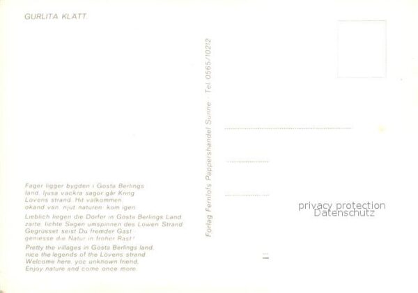 Vaermland Region Gurlita Klätt – Bild 2