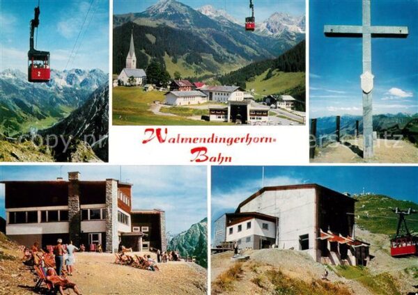 Mittelberg Kleinwalsertal Walmendingrhorn Bahn