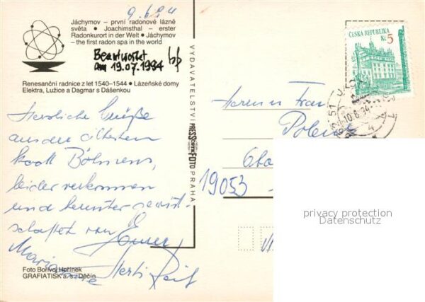 Jachymov Stadtansichten – Bild 2