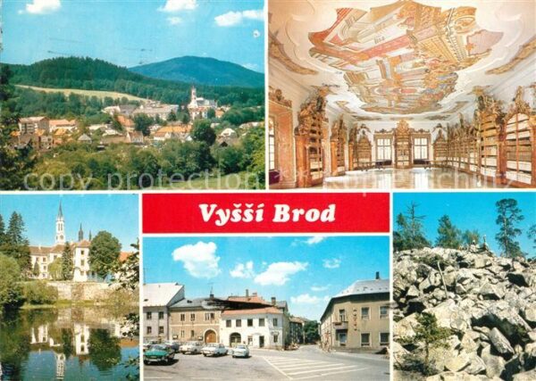Vyssi Brod Kloster Panorama