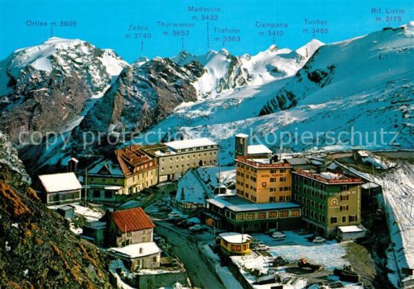 Passo dello Stelvio Winterlandschaft
