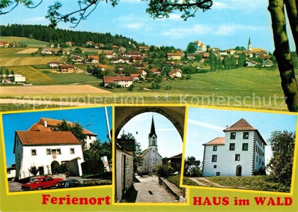 Haus Wald Panorama Kirche