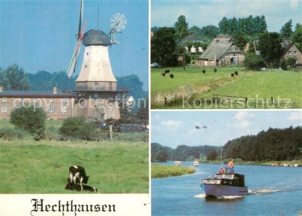Hechthausen Windmühle Motoryacht