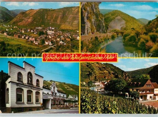 Walporzheim Panorama Winzerverein