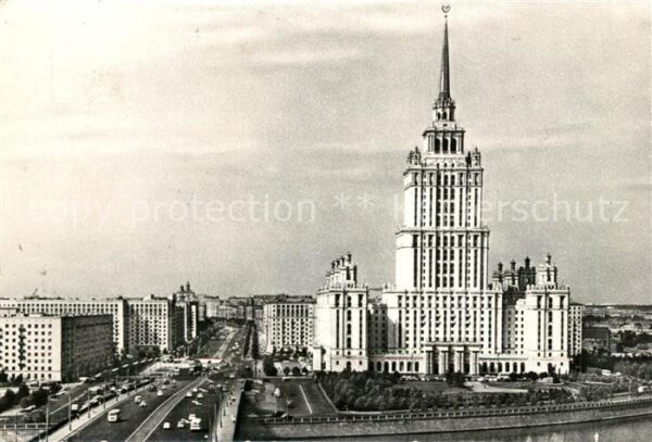 Moscow Moskva Hotel Ukraine