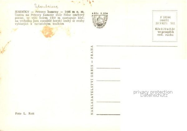 Jeseniky Petrovy kameny – Bild 2