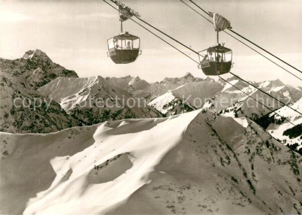 Riezlern Kleinwalsertal Vorarlberg Seilbahn Widderstein