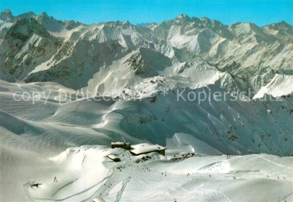 Oberstdorf Nebelhorn-Skigebit Bergstation Gr. Krot