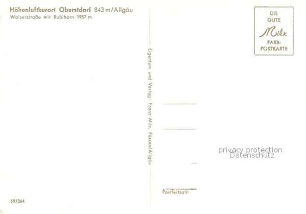 Oberstdorf Walserstrasse Rubihorn – Bild 2