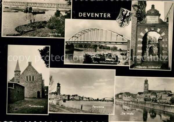 Deventer Wilhelminabrug Munstertoren De Welle
