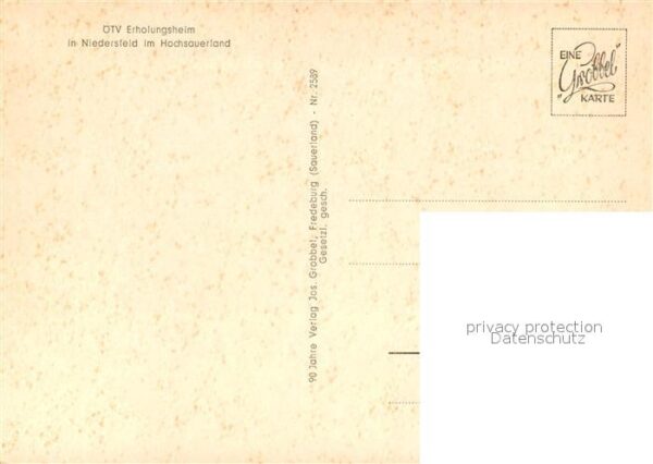 Niedersfeld ÖTV Erholungsheim – Bild 2