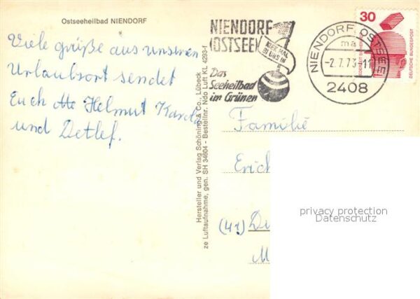 Niendorf Timmendorfer Strand Fliegeraufnahme – Bild 2