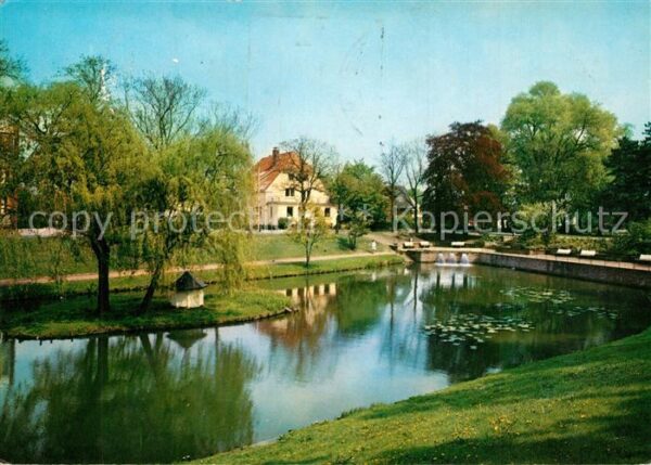 Nienburg Weser Parkanlagen Stadtgraben
